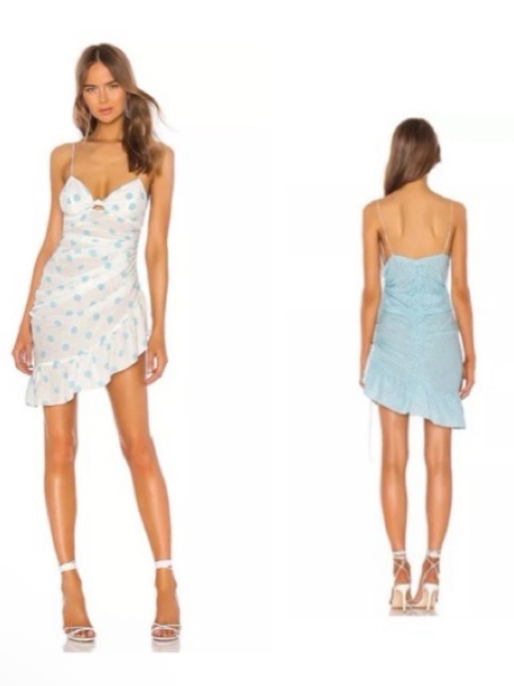For Love & Lemons Caroline Polka Dot Dress